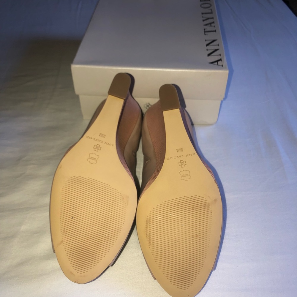 Ann Taylor Blush Pink shoes 9.5